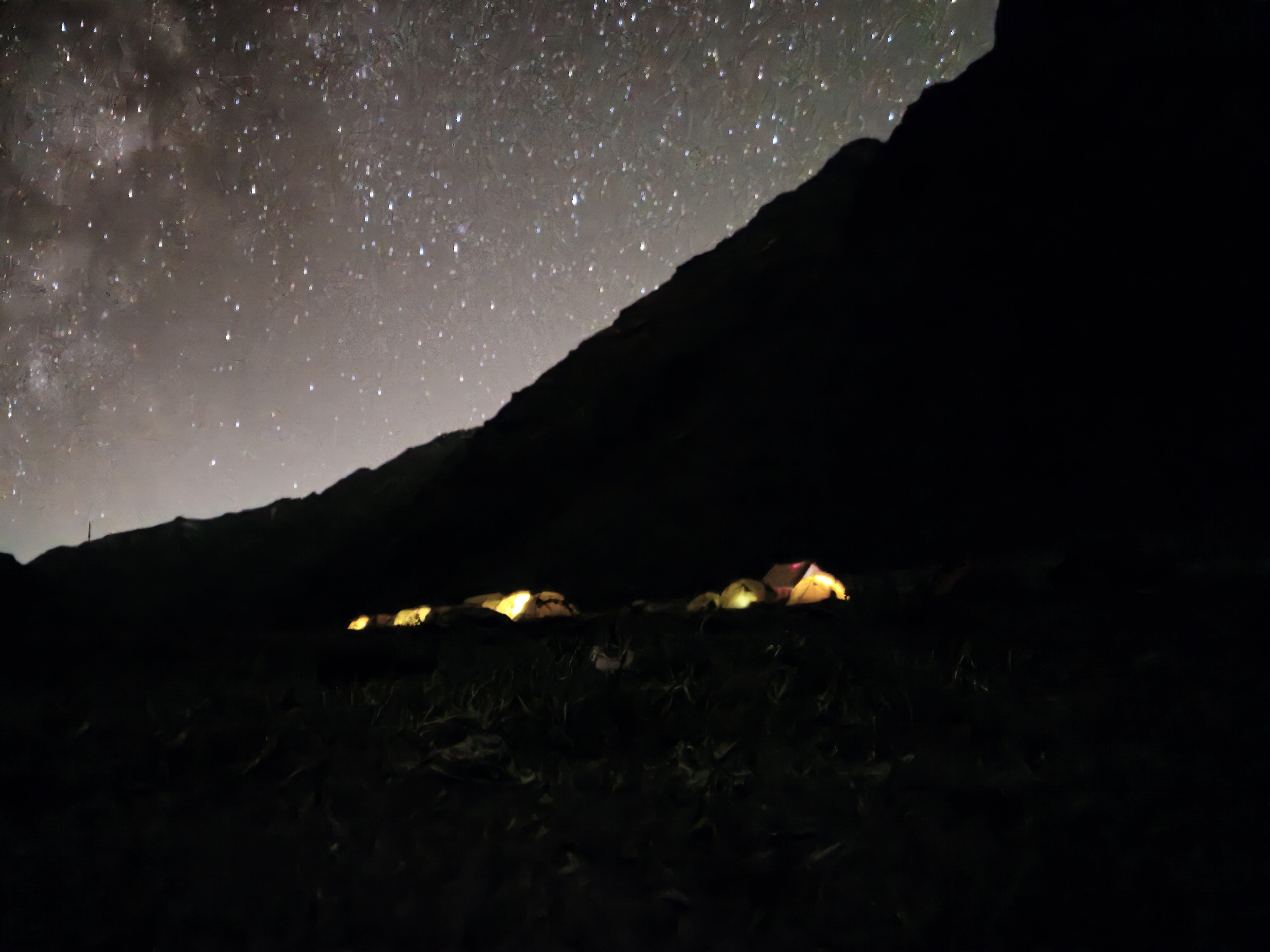 Dhanderas Thatch campsite